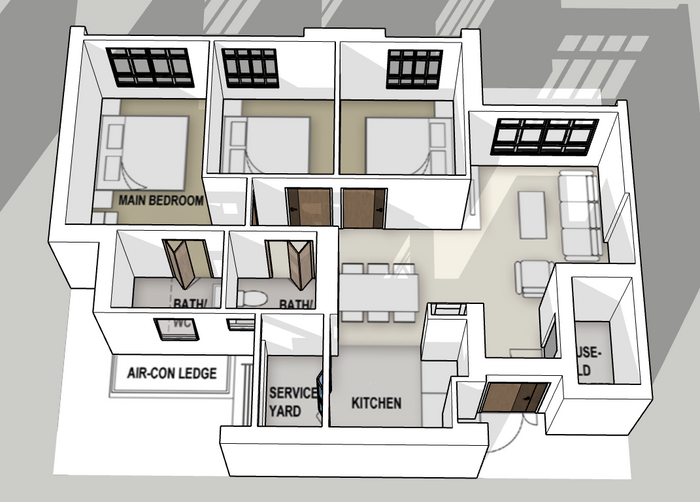 Havelock Hillside 4-room