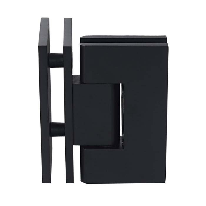 Heavy duty 90°Glass To Glass Shower Hinge Square Edged | TR607