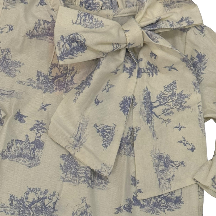 Helen Blue Toile Shirt