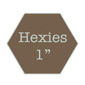 Hexagons 1" - water soluble