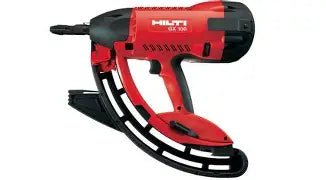 Hilti GX 100 Gas-Actuated Fastening Tool Concrete Nailer w/Case
