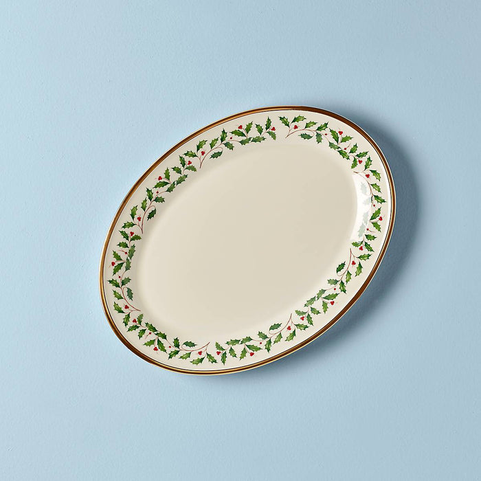 Holiday Oval Serving Platter
