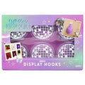 HORIZON GROUP YOUR DECOR DISCO DISPLAY HOOKS 6 Count