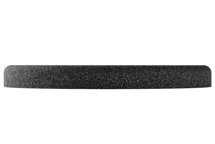 Bottom view of Horl 3 Diamond Coarse sharpening stone with textured surface