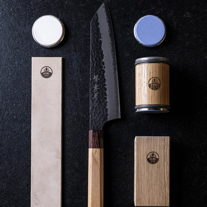 Horl 3 Premium Knife Sharpening Set with whetstones and sharpening stone