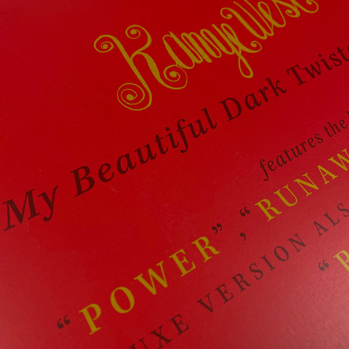 My Beautiful Dark Twisted Fantasy 2010 Album Poster By George Condo
