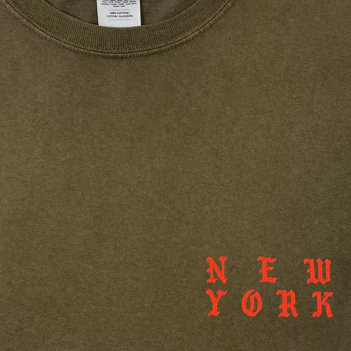 The Life of Pablo 2016 New York ‘Famous’ Tee In Brown