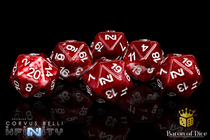 Infinity: N5 Aggression Incarnate - Official Dice Set