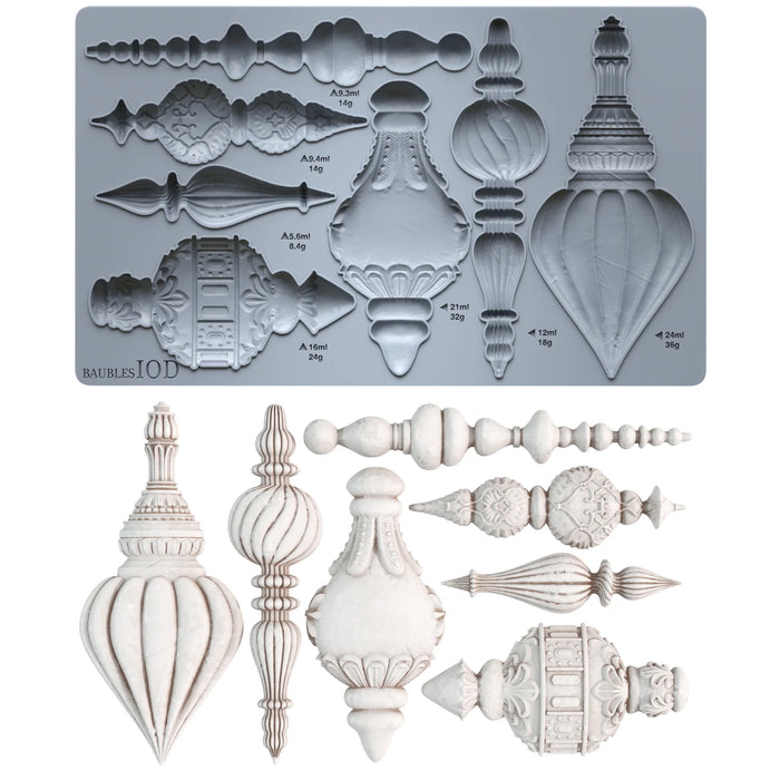 IOD Baubles Decor Mould by Iron Orchid Designs - Winter 2026 Limited