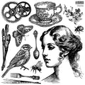 IOD Charlotte Decor Stamp - Iron Orchid Designs