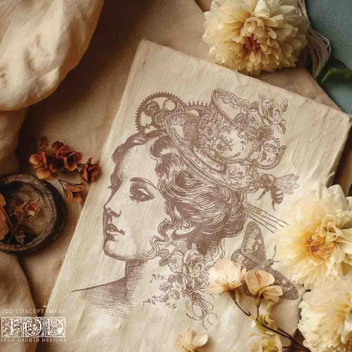 IOD Charlotte Decor Stamp - Iron Orchid Designs