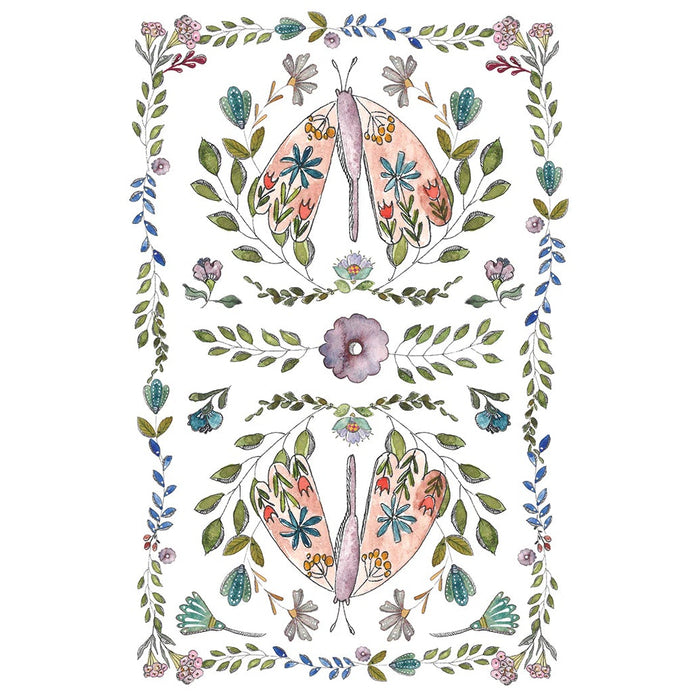 IOD Fern Fables Decor Transfer by Iron Orchid Designs - Summer 2026