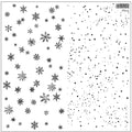 IOD Flurry Decor Stamp by Iron Orchid Designs - 12"x12" Winter 2026