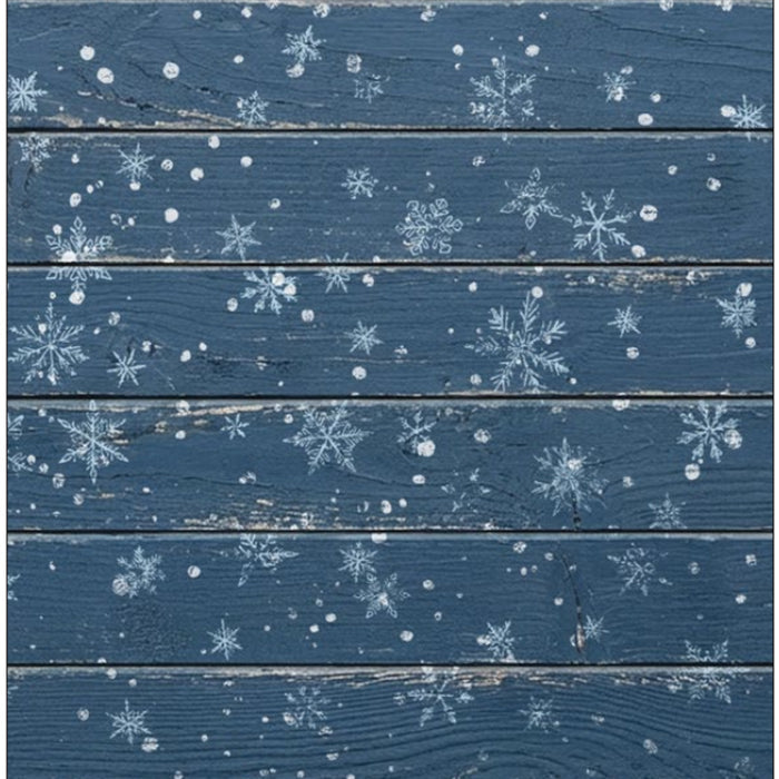 IOD Flurry Decor Stamp by Iron Orchid Designs - 12"x12" Winter 2026