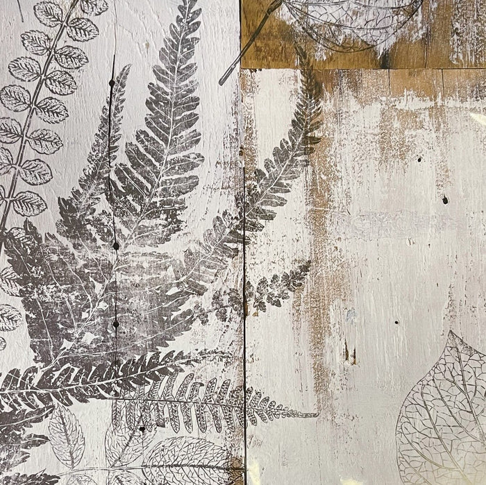 IOD Fronds Decor Stamp - Iron Orchid Designs