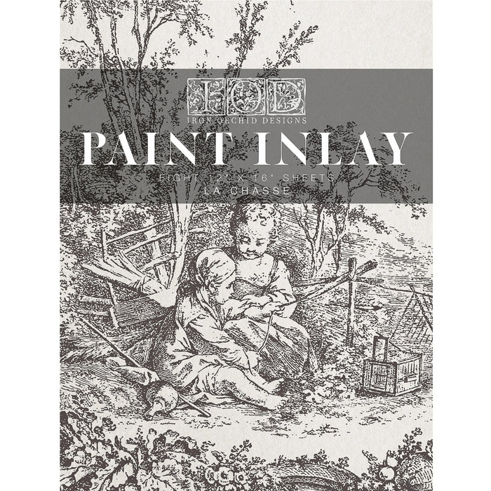 IOD La Chasse Paint Inlay - Iron Orchid Designs