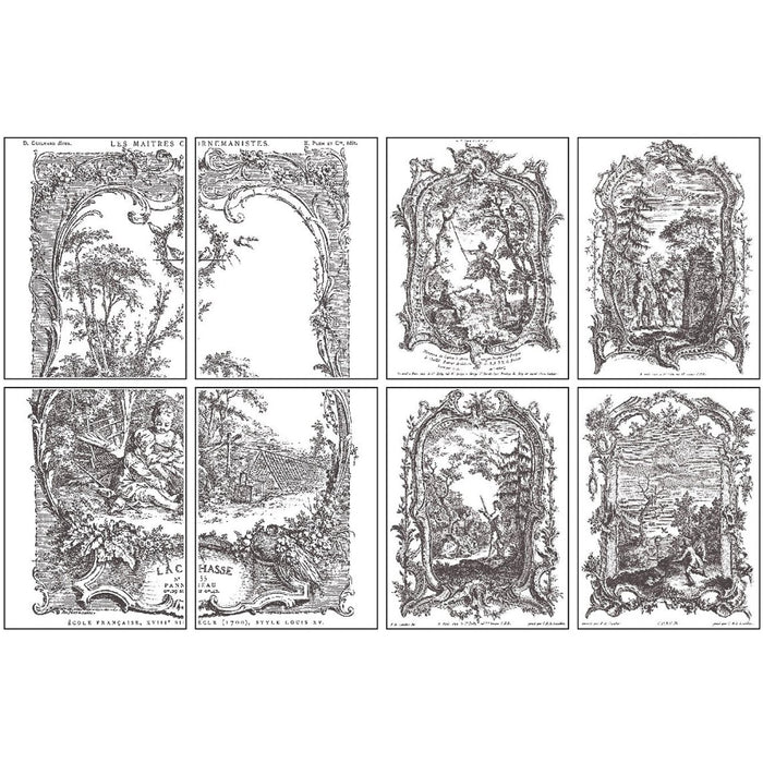 IOD La Chasse Paint Inlay - Iron Orchid Designs