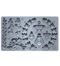 IOD Laurel Decor Mould by Iron Orchid Designs -6x10 Silicone Mold