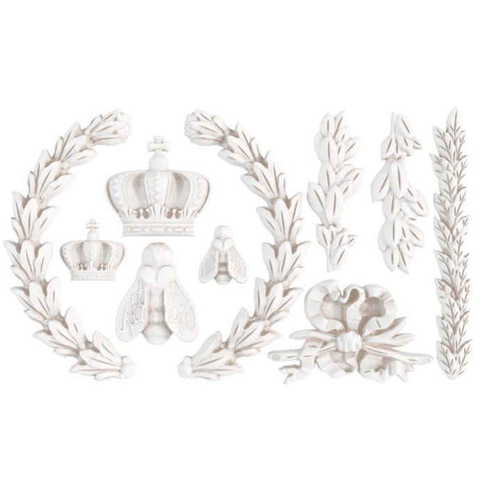 IOD Laurel Decor Mould by Iron Orchid Designs -6x10 Silicone Mold