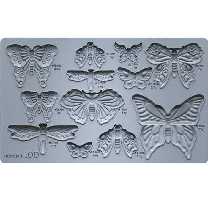 IOD Monarch Decor Mould by Iron Orchid Designs - 6x10 Silicone Mold