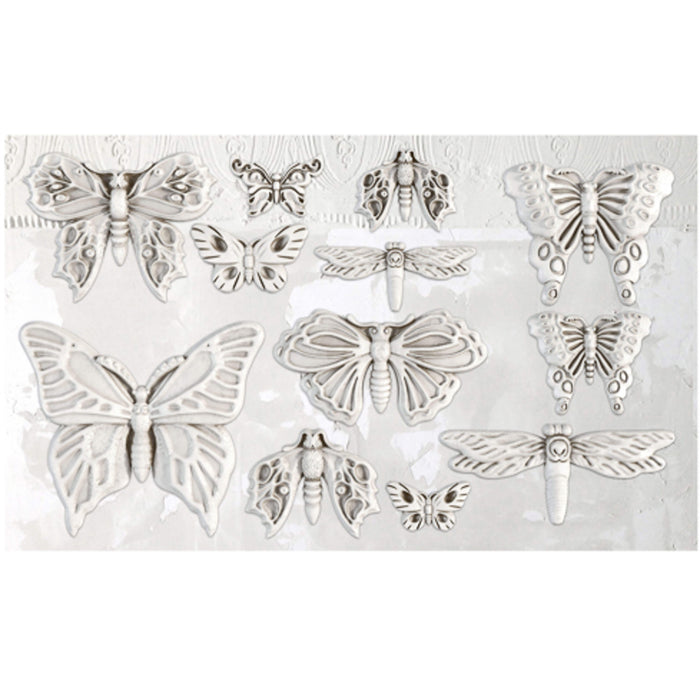 IOD Monarch Decor Mould by Iron Orchid Designs - 6x10 Silicone Mold
