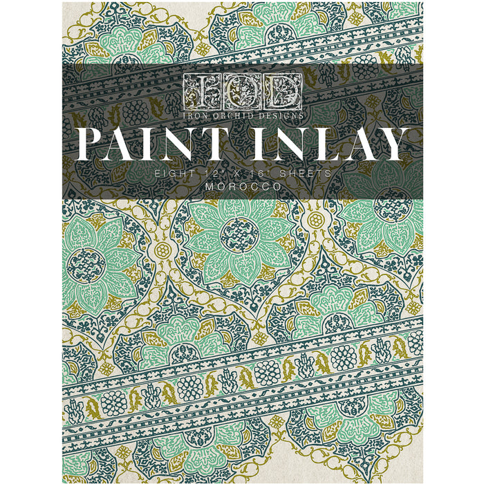 IOD Morocco Paint Inlay - Iron Orchid Designs