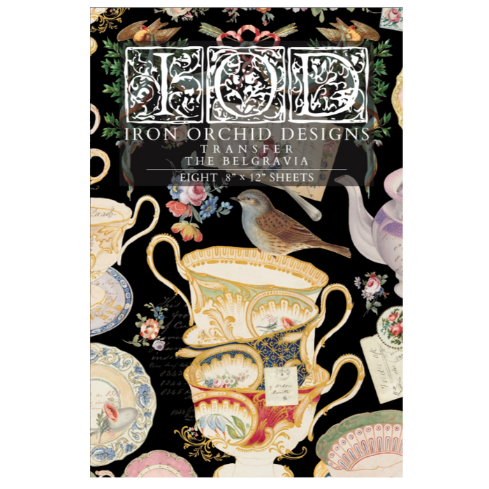 IOD The Belgravia Decor Transfer by Iron Orchid Designs - Summer 2026