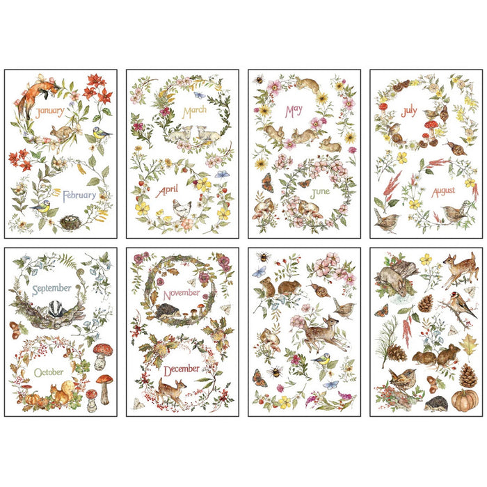 IOD The Bramblewood Diaries Decor Transfer by Iron Orchid Designs