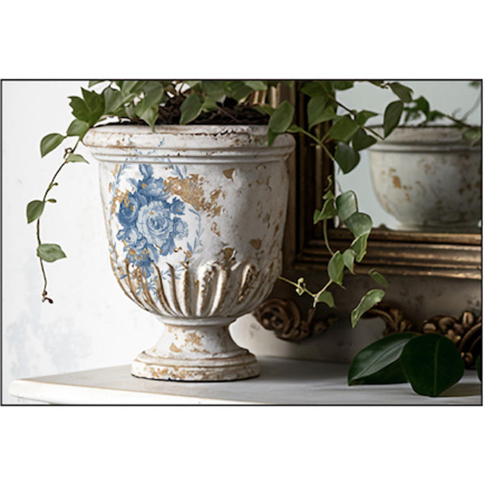 IOD Trompe L'oeil Blue Paint Inlay - Iron Orchid Designs