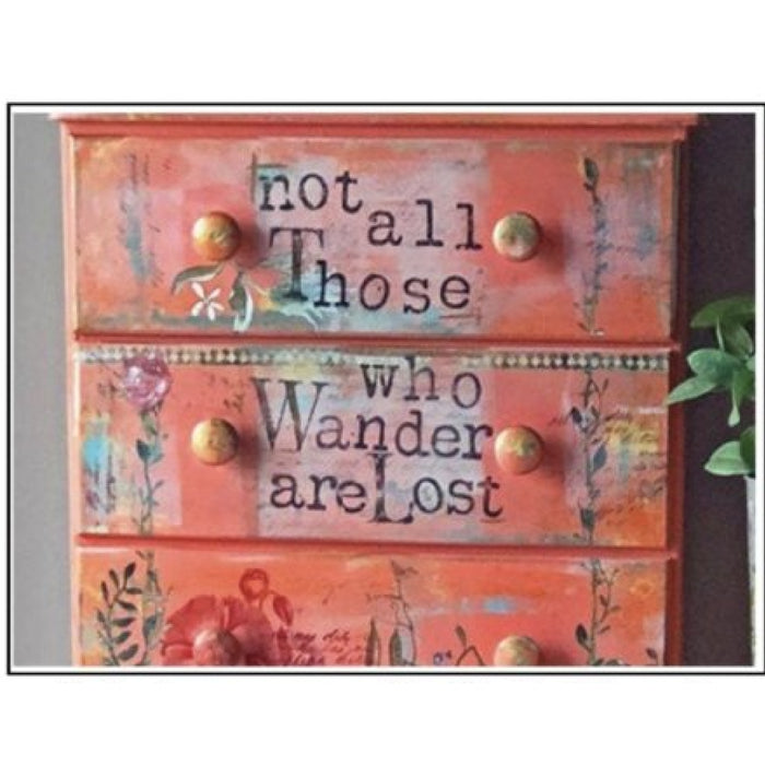 IOD Wander Decor Transfer - Iron Orchid Designs