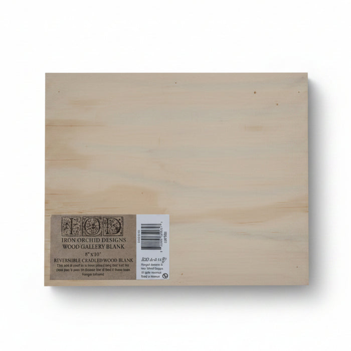 IOD 8" x 10" Wood Blank by Iron Orchid Designs - Double-Sided