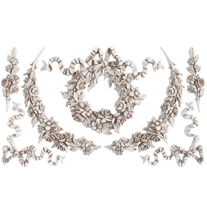 IOD Wreath & Swags Decor Mould - Iron Orchid Designs - Spring 2026