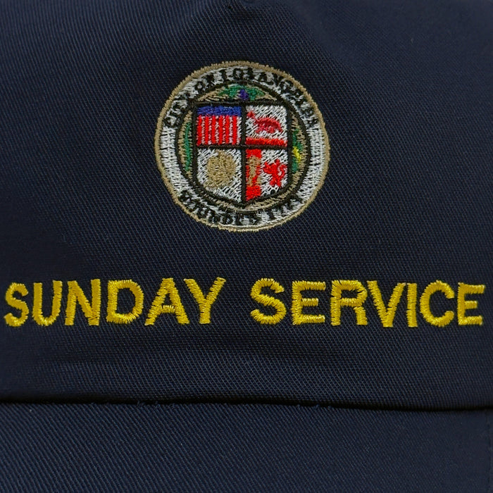 Jesus Is King 2019 Embroidered Sunday Service Hat In Navy