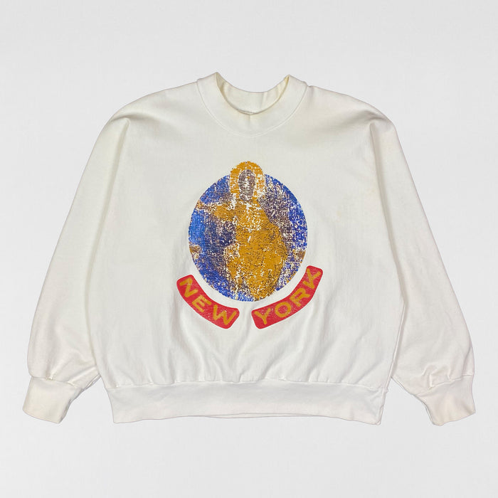 Jesus Is King 2019 OG NY Crewneck In White