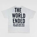 Kanye 2012 End Of The World Tee By Virgil Abloh