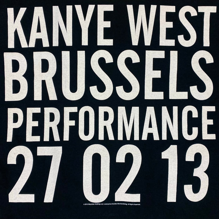Kanye 2013 Brussels Performance Tee By Virgil Abloh