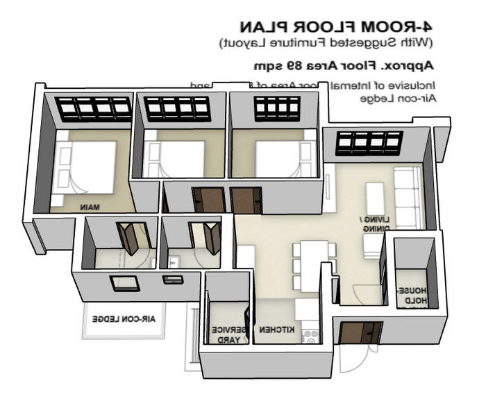 Kebun Baru Ridge 4-room
