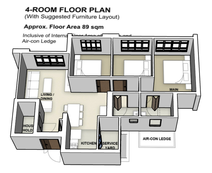 Kebun Baru Ridge 4-room