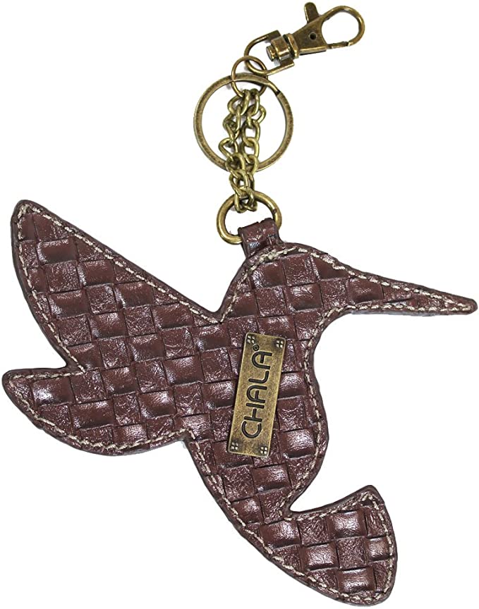 Key Fob Coin Purse Hummingbird