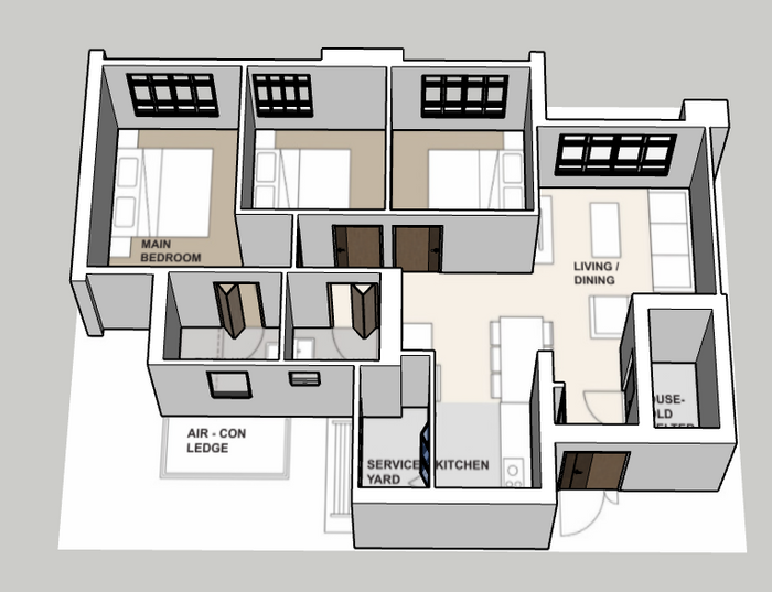 Kim Keat Crest 4-room