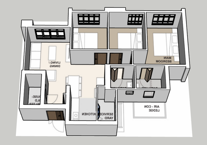 Kim Keat Crest 4-room