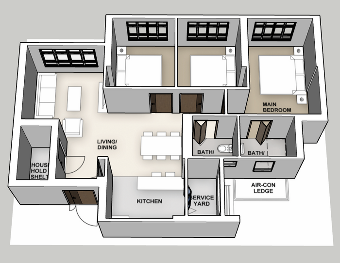 Kim Keat Heights 4-room