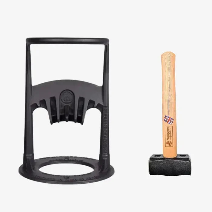 Kindling Cracker Original with Hammer for safe wood splitting