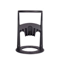 Black plastic log splitter with wood for kindling