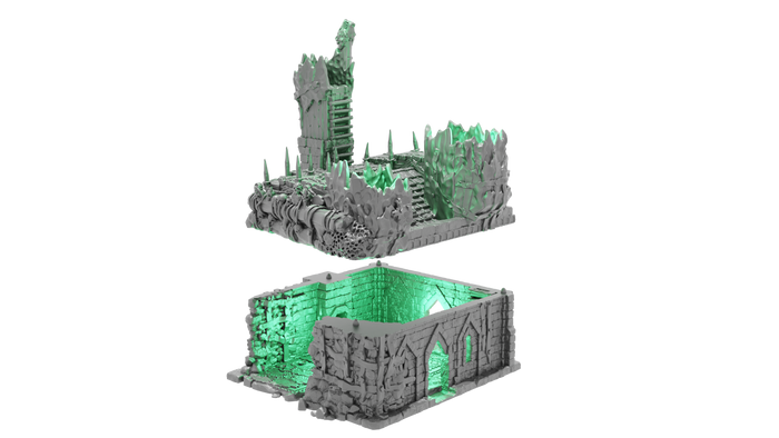 Kingdom of Azragor Orcish Barracks (STL File)