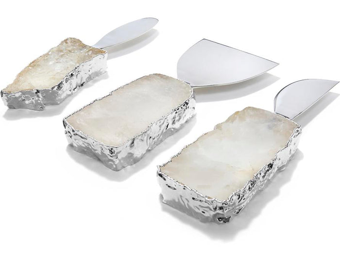 Kiva Gilded Cheese Knife Set of 3 - RSVP Style
