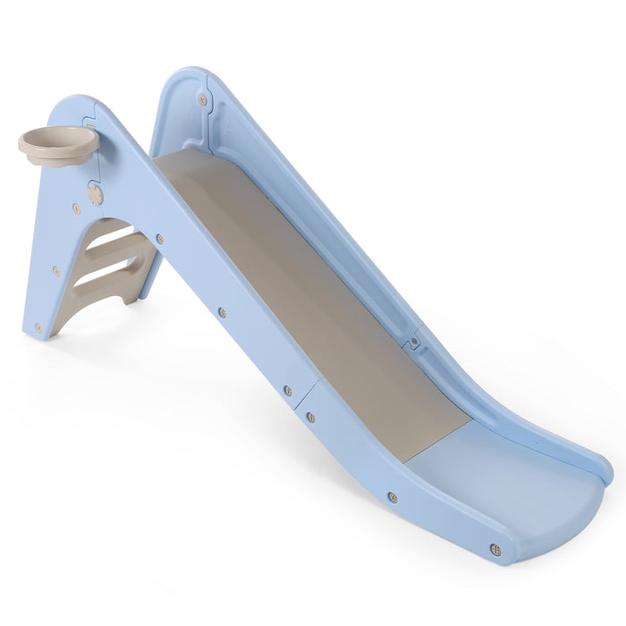 Large Climber Slide Stairs Basketball Hoop for Kid Toddler Indoor Outdoor Sports