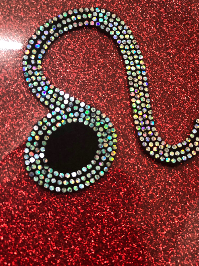 LEO ZODIAC BLING PATCH