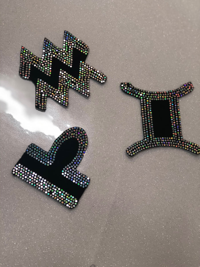 LIBRA ZODIAC BLING PATCH