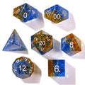Liuli Glass RPG Dice Set - 7 Pieces